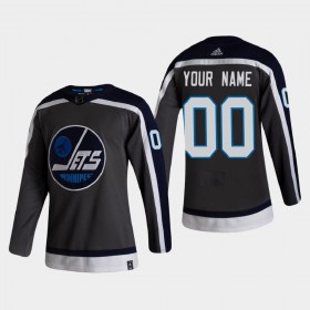 Winnipeg Jets Hockeydrakt Custom 2020-2021 Reverse Retro Authentic - Herre
